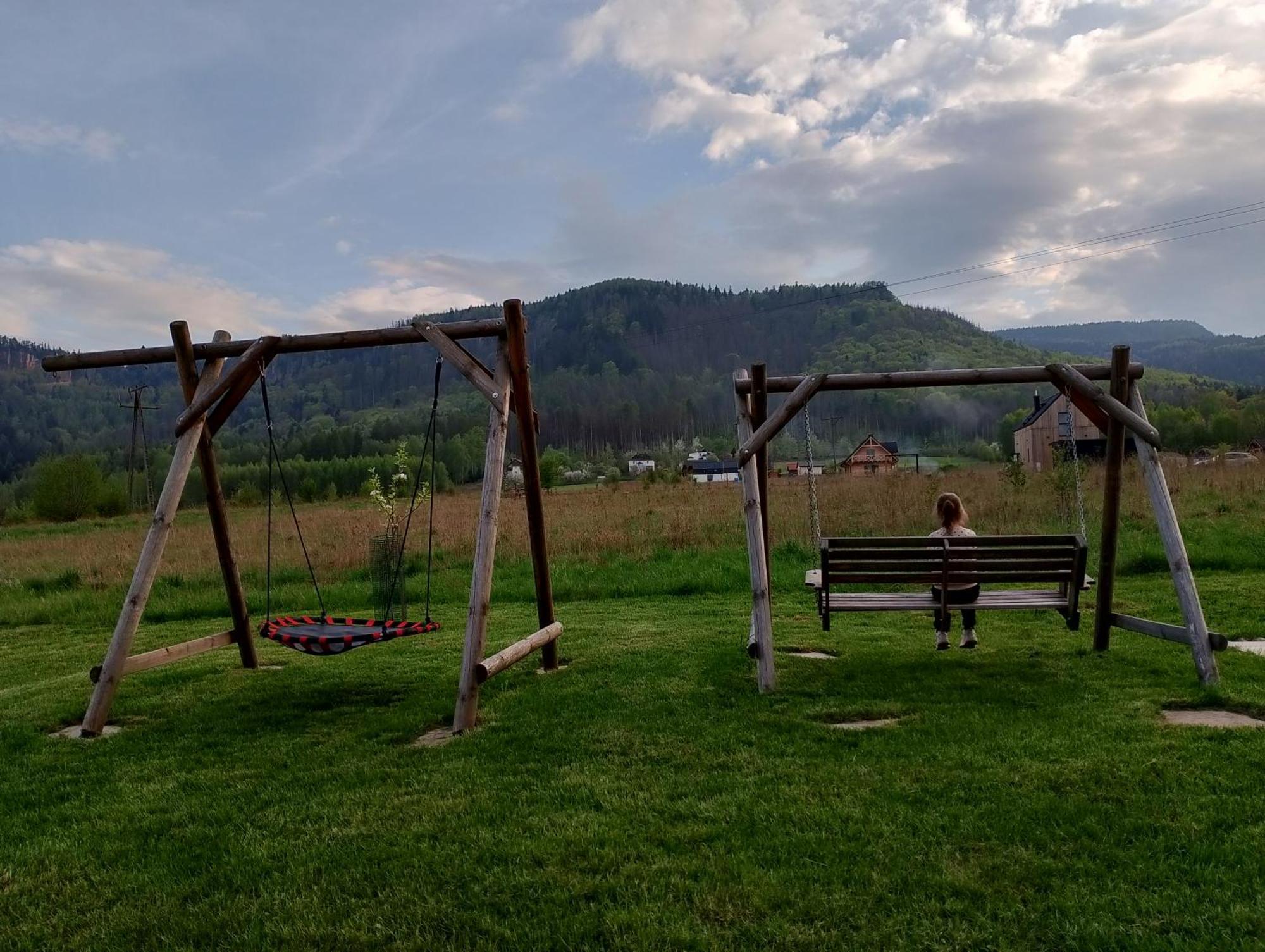 Otulina Dom W Gorach Stolowych Pod Szczelincem Pogranicze Pl-Cz Radkow Exterior foto